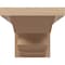 Ekena Millwork 4"W x 8"D x 4"H Wide Sheridan Rough Cedar Woodgrain TimberThane Corbel, Primed Tan CORUR04X08X04SHERCPR - alternate 3